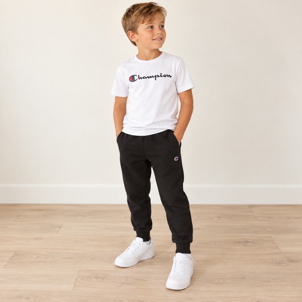 Champion Boys Everyday Fleece Jogger Pants Black Size L 14/16 NWT